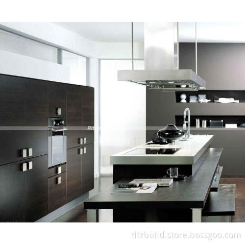 Modern Germany PVC Kitchen Cabinet Design for Small Kitchens
